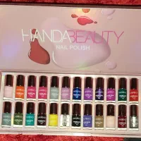 لاک۲۴ رنگ با جعبه