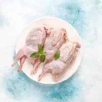 گوشت بلدرچین کشتار روز تمیز شده