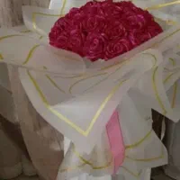 گل رز روبانی|گل مصنوعی|قزوین, |دیوار
