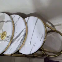 مبلمان 8نفره نو همراه میز وسط و عسلی میز غذاخوری|مبلمان خانگی و میز عسلی|هشتگرد, شهرک گلها|دیوار