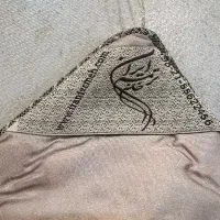 رومیزی ترمه و سرمه دوزی کار دست|پرده، رانر، رومیزی|محلات, |دیوار