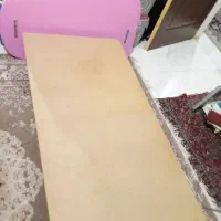 تخت تمام ام دی اف با کفی سالم در حد نو|تخت و سرویس خواب|شیراز, شهرک رضوان|دیوار