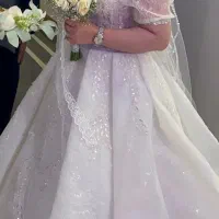 لباس عروس مزونی دانتل فرانسه