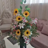 دسته گل بزرگ|گل مصنوعی|بیرجند, |دیوار