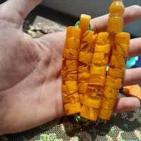 تسبیح کهربا دستخورده