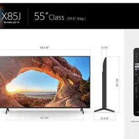 تلویزیون سونی 55 اینچ مدل X85j LED Ultra HD 4K
