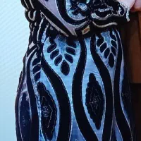 لباس جلو راسته پشت اززیر باسن دنباله ب متر 30 سانت