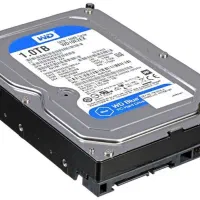 حافظه HDD اینترنال وسترن دیجیتال مدل آبی1 ترابایت
