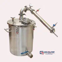 عرقگیر ۵۰ لیتری دفلگماتور تقطیر تمام استیل