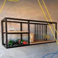 کتابخانه ، میز و صندلی ، شلف و آویز|کتابخانه، شلف، قفسه‌های دیواری|رشت, دیانتی|دیوار