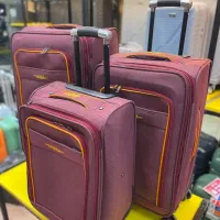 ست چمدان برزنتی MONZA|کیف، کفش، کمربند|یزد, |دیوار