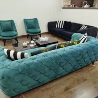 مبل راحتی ست ۸ نفره + نهارخوری ۸ نفره اسپرت