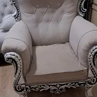 مبل ۷نفره با جلو مبلی و عسلی