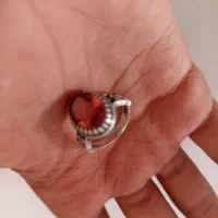 انگشتر نقره با سنگ الکساندریت|جواهرات|بیرجند, |دیوار