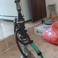 قلیون تنه چوبی