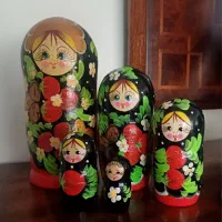 ماتروشکا کار دست روسیه ۵ تکه