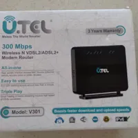 مودم اینترنت خانگی ADSL / VDSL برند یوتل V 301|مودم و تجهیزات شبکه|شیراز, شهرک گلستان|دیوار