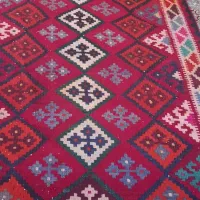 جاجیم دست بافت پشمی