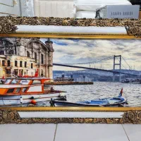 تابلو فرش منظره