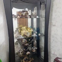 ظروف سرمه ای بسیار زیبا و قدیمی و طلا کوب