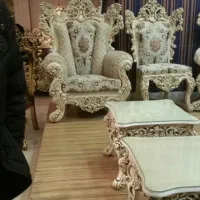 مبل استیل چوب راش