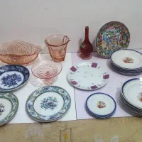 تعدادی ظروف قدیمی سماور ورشو