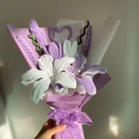 دسته گل مخملی