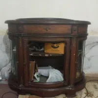 میزتلویزیون چوبی