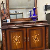 کنسول وآینه معرق کاری و میز تلوزیون|بوفه، ویترین، کنسول|شیراز, تاچارا|دیوار