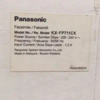 فکس Panasonic kx-fp711cx|پرینتر، اسکنر، کپی، فکس|تهران, شهرک الهیه غرب|دیوار