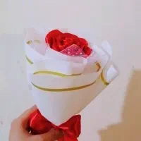 شاخه گل روبانی|گل مصنوعی|برازجان, |دیوار