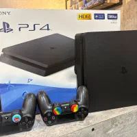 PS4 Slim 2216 فول بازی 2026 دو‌دسته آکبند