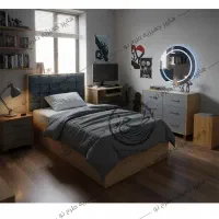 تختخواب یکنفره شرکتی روبی لمسه،تخت تکنفر یک نفر|تخت و سرویس خواب|تهران, شهید رجایی|دیوار