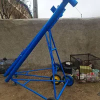 اسکرو بالابر لوله مارپیچ پلاستیک ودان و مواد پودر