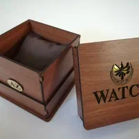 جعبه ساعت چوبی و کادویی به همراه بالشتک|صنایع دستی و سایر لوازم تزئینی|مرودشت, گندم‎|دیوار