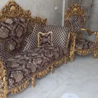 ... مبل . استیل سلطنتی تمام چوب|مبلمان خانگی و میز عسلی|بروجرد, |دیوار