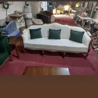 مبل فرانسوی 7 نفره با چوب راش|مبلمان خانگی و میز عسلی|وحیدیه, |دیوار