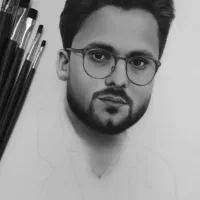 طراحی چهره سیاه قلم|تابلو، نقاشی، عکس|بندرعباس, |دیوار