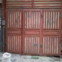 درب حیاط پارکینگ آهنی سنگین 250تا 300کیلو|مصالح و تجهیزات ساختمان|مشهد, سپاد|دیوار
