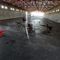 بتن ریزی کف با ماله پروانه ای و دوربین شیب بندی|خدمات پیشه و مهارت|گرگان, |دیوار