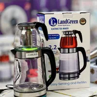 چای ساز بوش خارجی صفحه ای شیشه ای قوری پیرکس|سماور، چای‌ساز، قهوه‌ساز|یزد, |دیوار