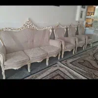 مبلمان سلطنتی ۹ نفره|مبلمان خانگی و میز عسلی|خمینی‌شهر, |دیوار