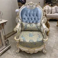 مبل سلطان ۷نفره چوب راش وگردو