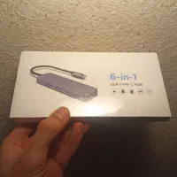هاب تایپ سی HDMI USB3 SD 65W