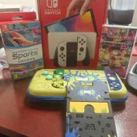 نینتندو سوییچ OLED با کیف و بازی و استند