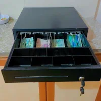 صندوق پول کشویی بزرگ قفل دار