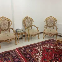 مبل سلطنتی|مبلمان خانگی و میز عسلی|قم, شهرک امام حسن|دیوار