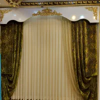 پرده آماده|پرده، رانر، رومیزی|قم, زنبیل آباد|دیوار