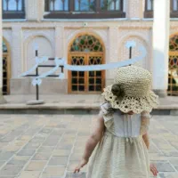 کلاه ساحلی تابستانی رافیا