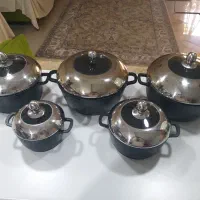 سرویس قابلمه دسینی ایتالیا ۱۲ پارچ چدن